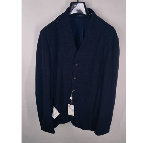 ARMANI COLLEZIONI/阿瑪尼卡爾茲 藍(lán)色男士西服外套 SCG670 SCS60