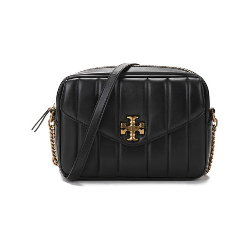Tory Burch/湯麗柏琦女士KIRA系列皮革單肩斜挎包相機(jī)包雙T LOGO 83088