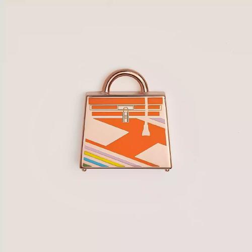  HERMES愛(ài)馬仕 22年秋冬 女士 吊墜 Accessoire Curiosite Kelly Laque H Vibration H071730FO0