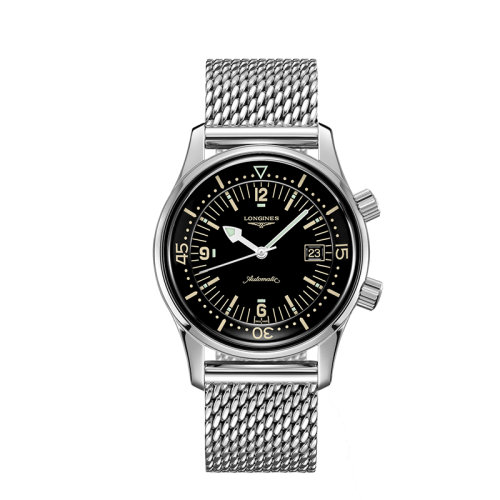 LONGINES/浪琴  經(jīng)典復(fù)刻系列自動機械精鋼男士腕表42毫米L3.774.4.50.6