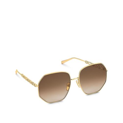  LV路易威登 22年秋冬 女士 太陽眼鏡 Lunettes de soleil rondes My LV Chain Z1650W