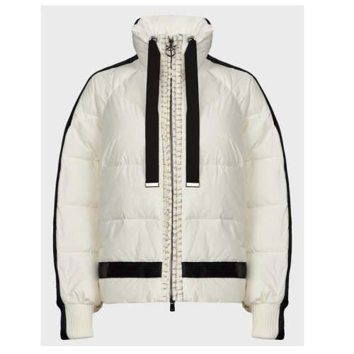 PINKO/品高 白色小香風(fēng)羽絨服 S碼