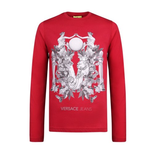  VERSACE/范思哲 男士紅色棉質(zhì)衛(wèi)衣 B3GMA710-6598-506 PLFSX