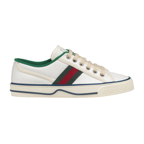 GUCCI/古馳 新款女士白色 Tennis 1977休閑運(yùn)動(dòng)鞋60611099W909085
