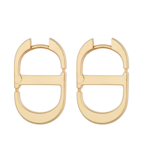 DIOR/迪奧 22新款30 MONTAIGNE系列 女士金色CD字母造型金屬耳環(huán)耳釘E2020WOMMT_D300