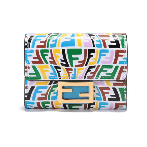 FENDI/芬迪  女士牛皮革卡包卡夾 8M0416 AGKS