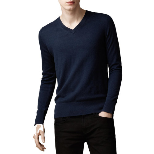 Burberry /博柏利  男裝 服飾 羊絨V領(lǐng)修身 男士針織衫毛衣