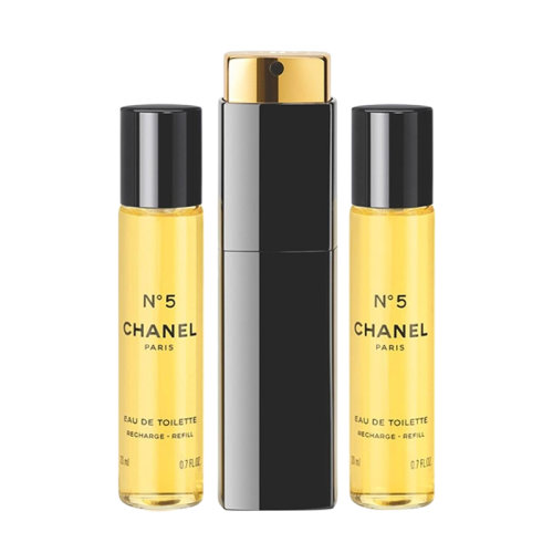 CHANEL/香奈兒 五號(hào)女士淡香水20mlx3 便攜旅行裝