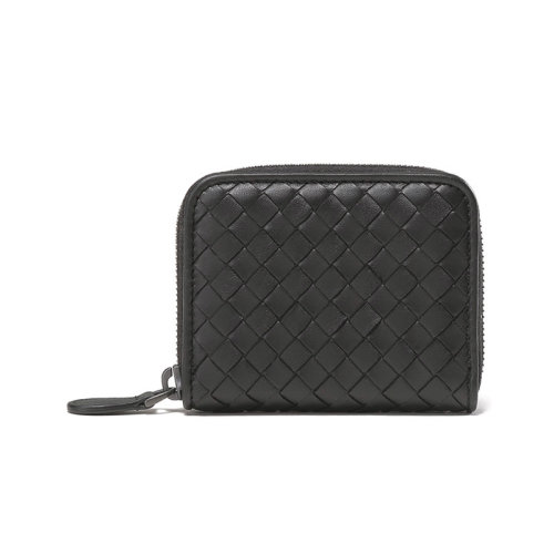 Bottega Veneta/葆蝶家男女通用款皮革錢包零錢包卡包 258468 V001N