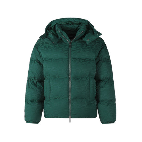 Emporio Armani/安普里奧阿瑪尼 【22秋冬新款】 男士鴨絨連帽羽絨服外套老花標(biāo)識(shí) 6L1BH2 1NLLZ