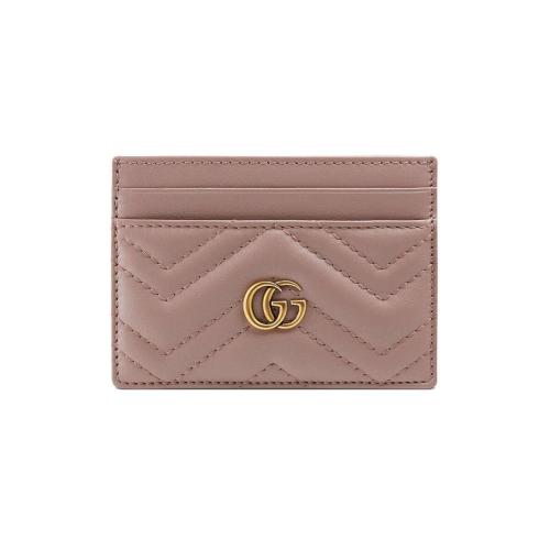 GUCCI古馳 22年秋冬 女士 GG Marmont系列卡片夾 443127 DTD1T 5729 預(yù)定商品2-6周發(fā)貨