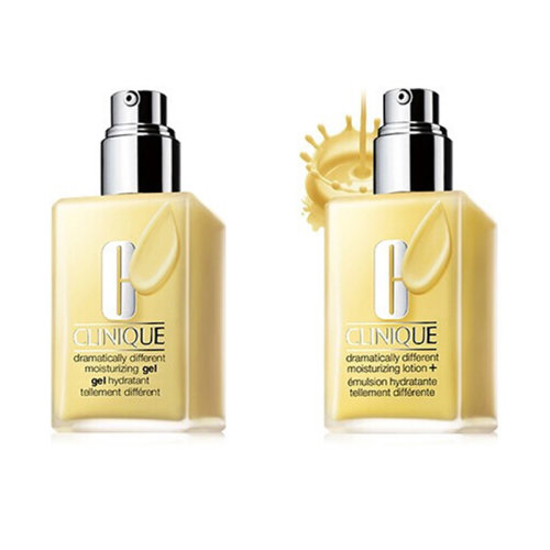 CLINIQUE 倩碧 潤膚乳啫喱(無油) 125ml+倩碧 卓越潤膚乳(有油) 125ml (新疆不發(fā)）