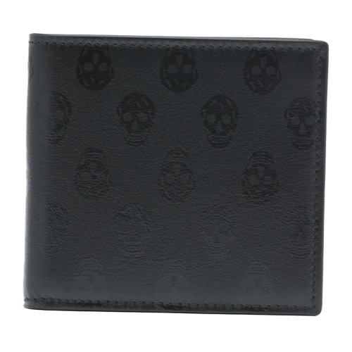 Alexander McQueen/亞歷山大麥昆男士短款錢夾6021371AAAN