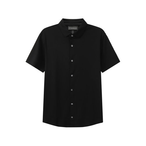 Emporio Armani/安普里奧阿瑪尼 棉質(zhì)男士短袖襯衫 8N1CH5 1JPRZ