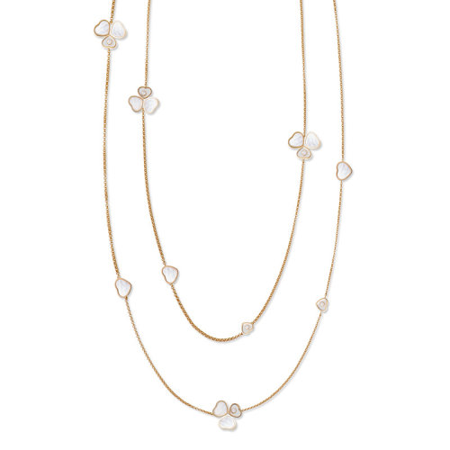 Chopard/蕭邦 Happy Hearts 女士18K金快樂的愛心套鏈 81A083-5301