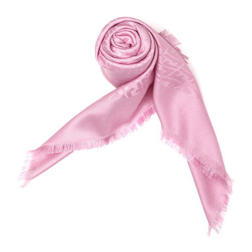 FENDI/芬迪桑蠶絲羊毛混紡女士方圍巾FXT069AGII