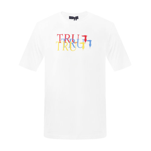 主推 Trussardi/楚莎迪 純棉領(lǐng)男士短袖t恤 短t 休閑上裝 上衣