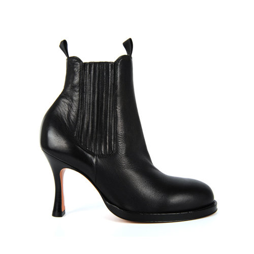  CELINE/賽琳 女士黑色皮質(zhì)高跟鞋 322853CUV-38NO