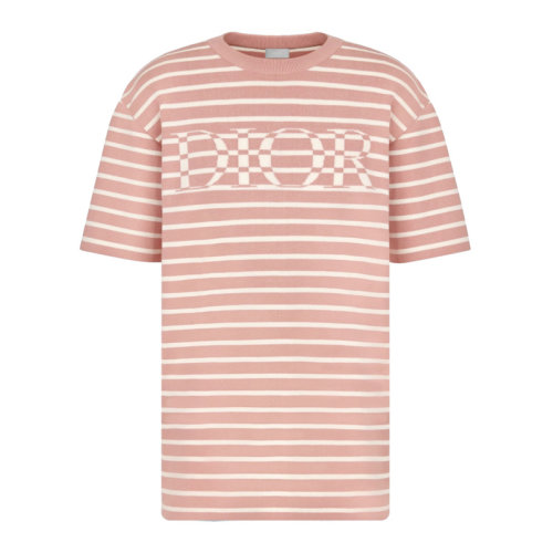 Dior Homme/迪奧桀傲 男裝服飾  拼色圓領(lǐng)棉經(jīng)典logo款 男士短袖T恤