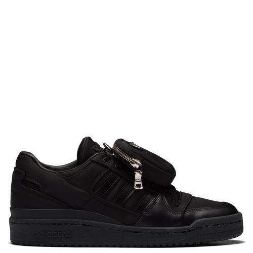 PRADA/普拉達(dá) 22年早春新款 Adidas聯(lián)名系列 男女同款黑色再生尼龍面料飾可拆卸小包運(yùn)動(dòng)鞋2EG390_3LJX_F0557