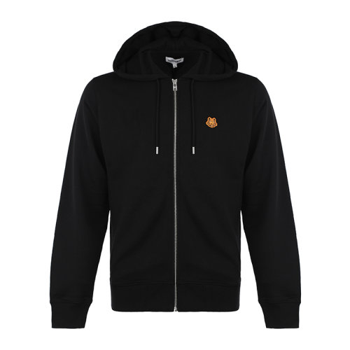 KENZO/高田賢三  新品虎頭刺繡微標連帽男衛(wèi)衣男士開胸衛(wèi)衣FB55BL721