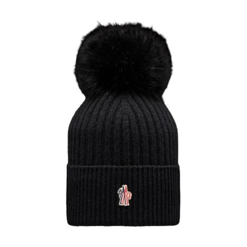  MONCLER蒙可蒙克萊 22年秋冬 女士 帽子 Cashmere Beanie With Pom Pom H20983B00011M1213999