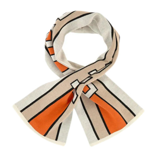 BURBERRY/博柏利 兒童時(shí)尚拼色條紋字母印花圍巾絲巾圍脖 8023671