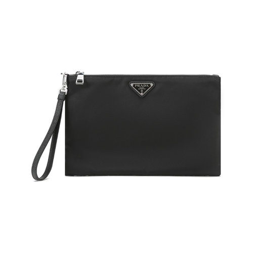 PRADA/普拉達(dá)  男士Re-Nylon再生尼龍手拿包 2NH006 2DMH