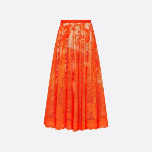  DIOR迪奧 22年秋冬 女士 半身裙 Dioriviera 半裙 241J52A8986_X2525