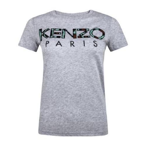  KENZO/高田賢三 女士白色棉質(zhì)短袖T恤 F862TS72199393 PLFSX