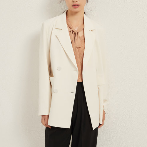 SHOKAY/繡嘉 時(shí)髦干練雙排扣休閑女士西服