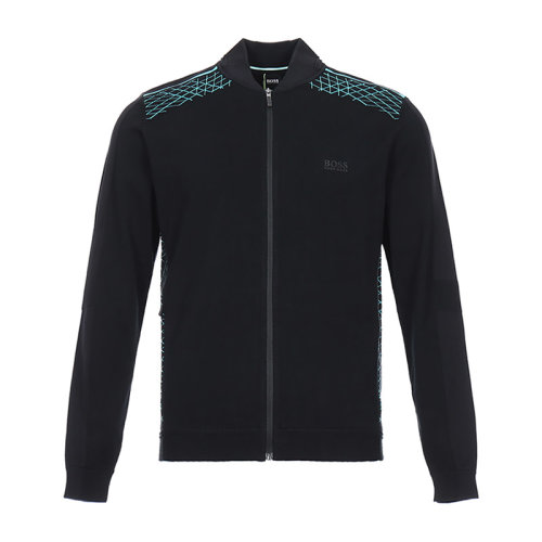 HUGOBOSS/雨果博斯 男士針織衫/毛衣 男士棉/聚酰胺纖維針織衫開衫 50427756