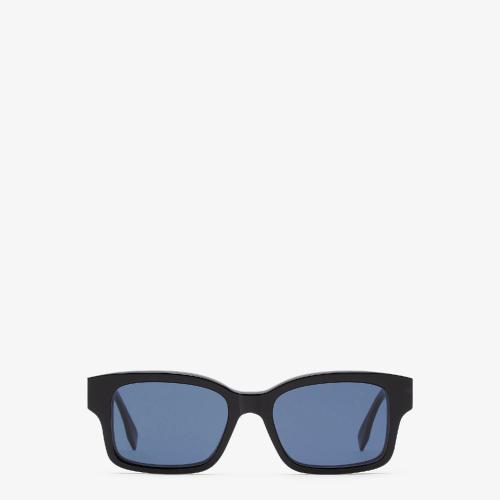  FENDI芬迪 22年秋冬 女士 太陽眼鏡 Low bridge fit黑色_纖維太陽鏡 FOA204V1RF076B