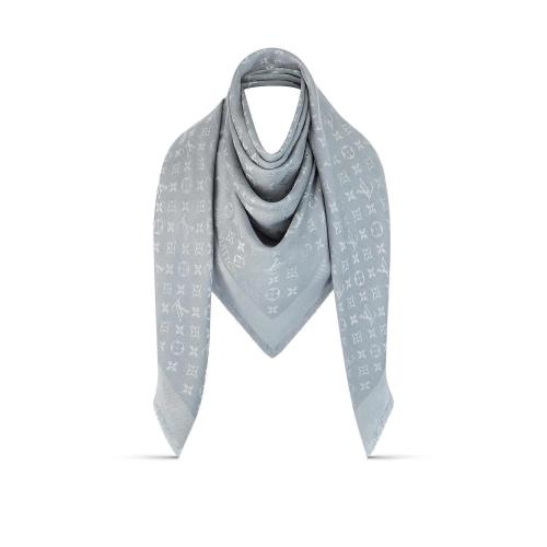  LV路易威登 22年秋冬 女士 圍巾 CHALE JACQUARD MONOGRAM CLASSIC M77629