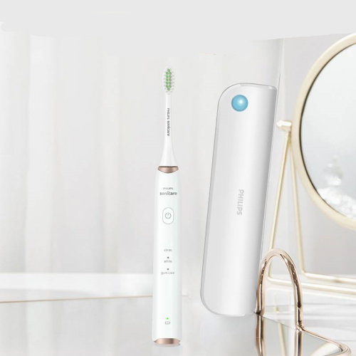 Philips/飛利浦 電動牙刷 亮白聲波震動 情侶電動牙刷 HX2451軟毛殺菌柔和清潔 HX2451（云杉綠）