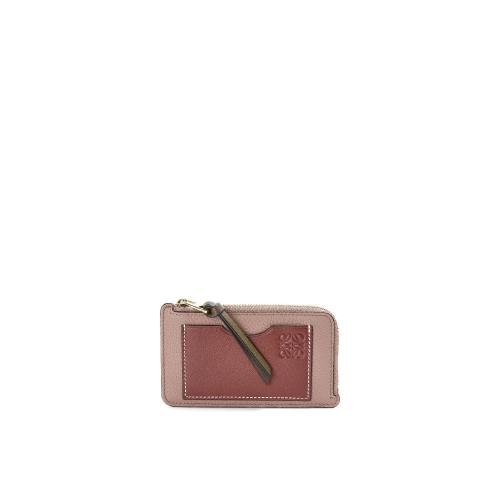  LOEWE羅意威 22年秋冬 女士 卡包 Coin cardholder in soft grained calfskin C660Z40X04-9066