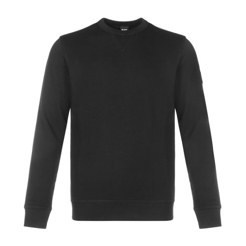 HUGO BOSS/雨果博斯 男衛(wèi)衣 男士棉質(zhì)圓領(lǐng)長袖衛(wèi)衣運(yùn)動衫 50426608