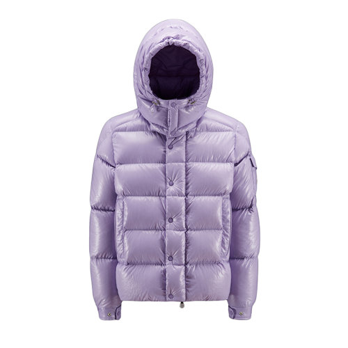 Moncler/蒙克萊 22年秋冬新款 Maya 70系列 男士薰衣草色錦綸面料短款羽絨夾克外套H20911A002565969T605