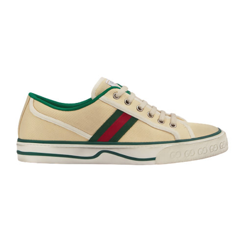 GUCCI/古馳 20早秋新款女士米色 Tennis 1977休閑運(yùn)動(dòng)鞋606110GZO309361