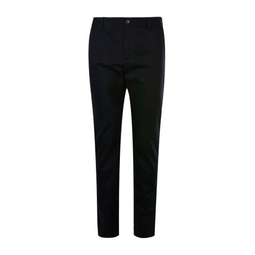 GUCCI/古馳   男裝 服飾 棉質(zhì)系扣修身商務(wù)長(zhǎng)褲 男士休閑褲褲裝