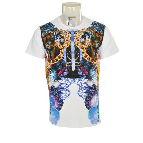  VERSACE JEANS COUTURE 男士印花棉質(zhì)短袖T恤 B3GPA718 6161 003 PLFSX