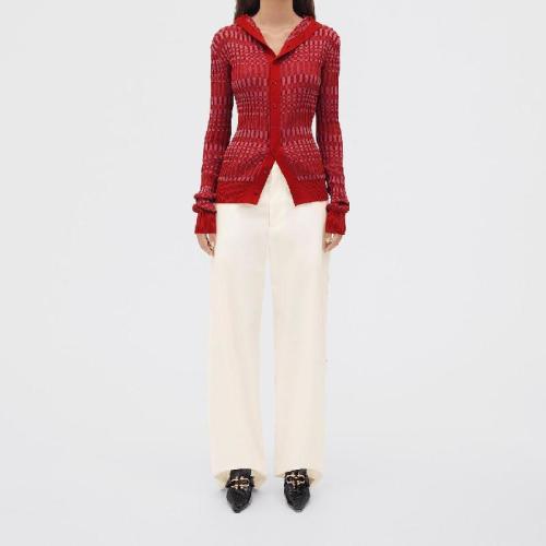  BV葆蝶家 22年秋冬 女士 長袖襯衫 cardigan 704316V27H06087