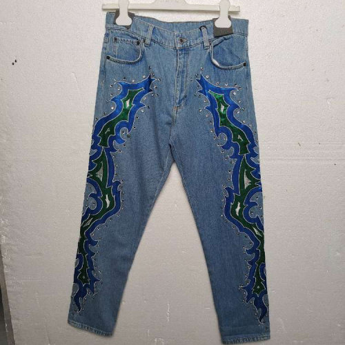 MOSCHINO/莫斯奇諾女裝/女士褲裝/女士牛仔褲EA03210520(瑕疵折扣)