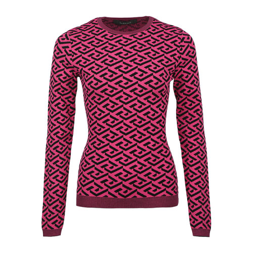 VERSACE/范思哲22秋冬女士套頭針織衫10062481A04064