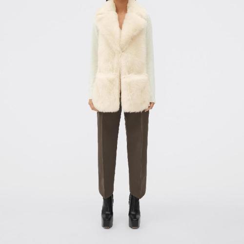  BV葆蝶家 22年秋冬 女士 圍巾 echarpe en shearling 717711V27W07112