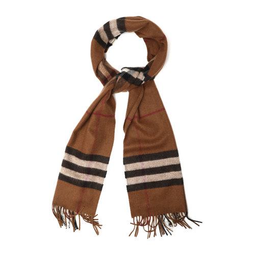 BURBERRY/博柏利經(jīng)典格紋女士羊絨圍巾80181731