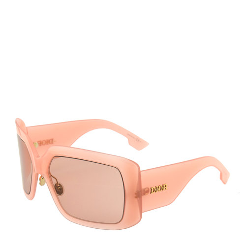 DIOR/迪奧 復(fù)古 摩登 方形 大框 遮臉 神器 女士 防護(hù) 太陽(yáng)鏡 寬邊 鏡腿 墨鏡 眼鏡 DIORSOLIGHT2 61mm DIOR 迪奧
