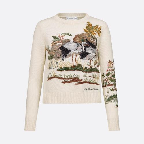  DIOR迪奧 22年秋冬 女士 針織衫 Pull 254S57AM025_X0810