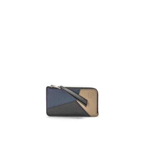  LOEWE羅意威 22年秋冬 男士 卡包 Puzzle coin cardholder in classic calfskin C510R50X01-44