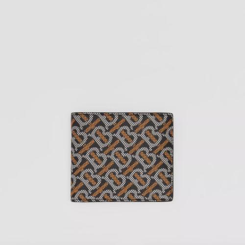  BURBERRY 22年秋冬 男士 專屬標(biāo)識(shí)地圖印花雙折錢夾 80593391